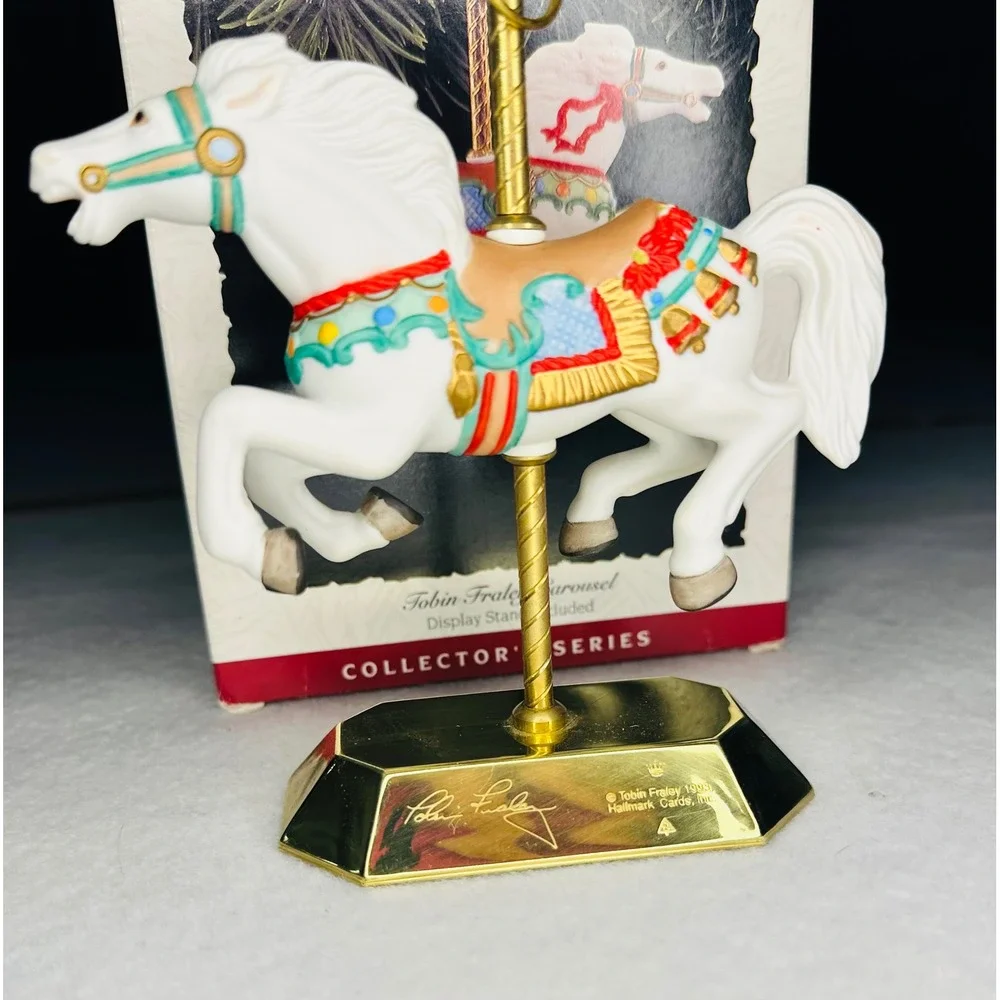 Hallmark Keepsake‎ Ornament 1993 Tobin Fraley Carousel Horse Collectors Series